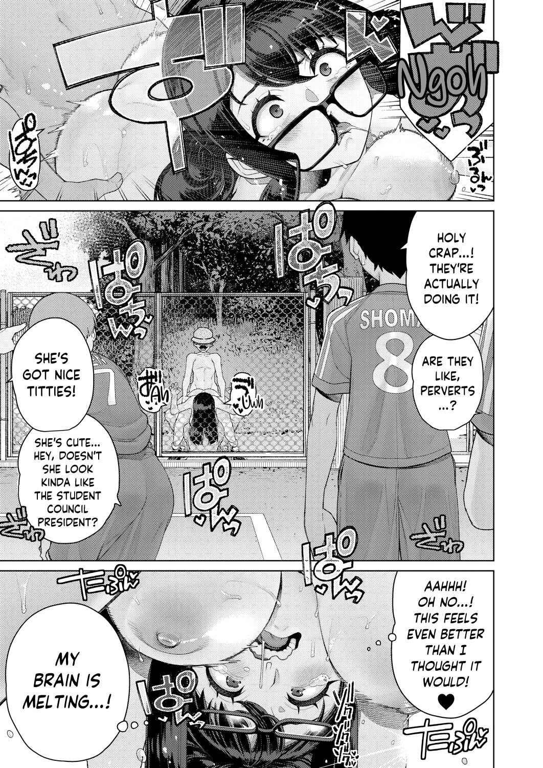 Hentai Manga Comic-Student Council President: Flasher Without Limits-Read-17